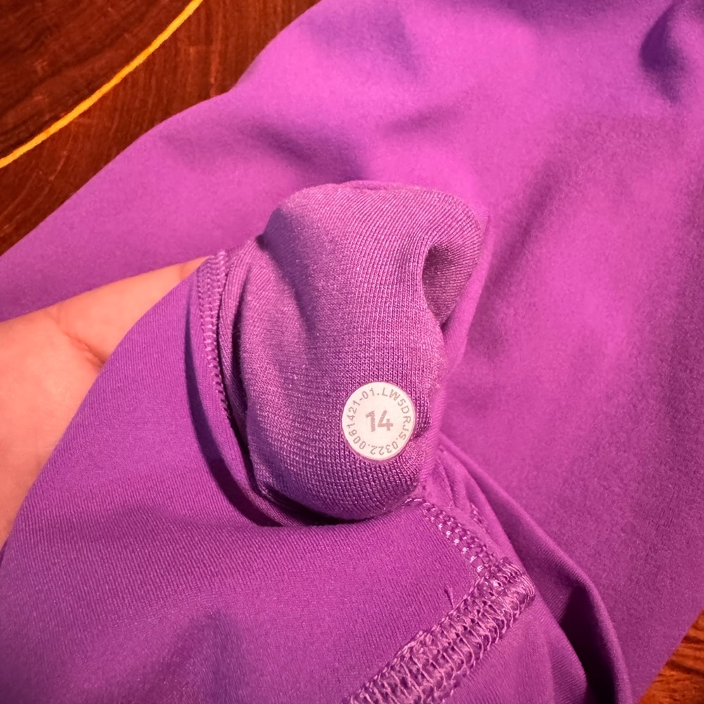 Lululemon Align High-Rise Pant size 14 Moonlit Magenta - Picture 6 of 6